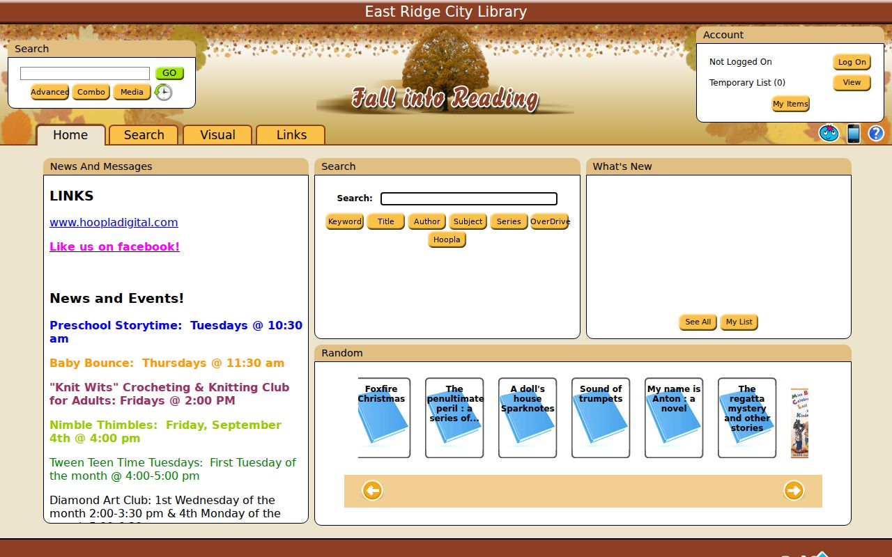 East Ridge city directory East Ridge City Library catalog